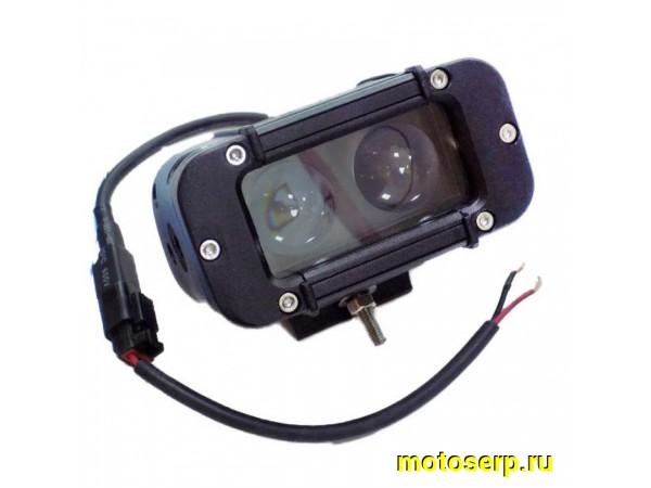 Купить  Фара, Светодиодная оптика  JT-1100-20W 2 больших диода  (шт) (MM 27914 купить с доставкой по Москве и России, цена, технические характеристики, комплектация фото  - motoserp.ru