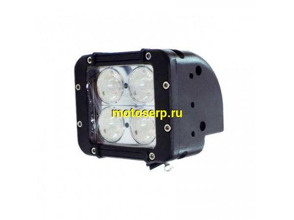 Купить  Фара, Светодиодная оптика  JT-D1040-A 2 ряда по 2 больших диода  (шт) (MM 27915 купить с доставкой по Москве и России, цена, технические характеристики, комплектация фото  - motoserp.ru