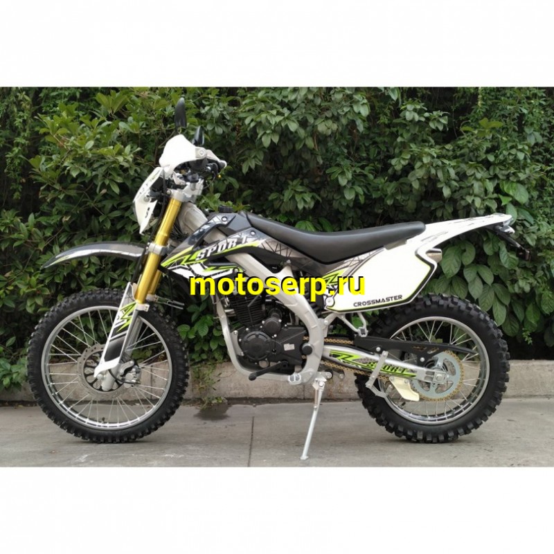 Купить  ====Эндуро Мотоцикл MM CROSSMASTER SPORT 250 (спортинв), CB250 ZONGSHEN, кик+эл, верх р/в, возд.,диск/диск 90/100-21&quot;, 120/90-18&quot; агресс. (шт) купить с доставкой по Москве и России, цена, технические характеристики, комплектация фото  - motoserp.ru