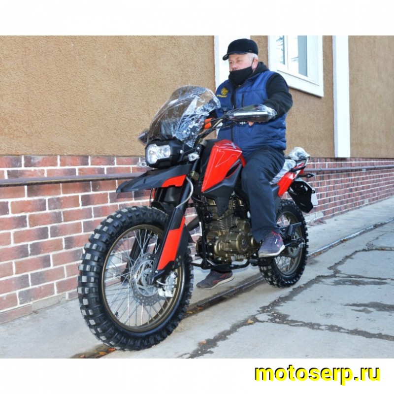 Купить  Мотоцикл внедорожный MM FIREGUARD TRAIL 250 Тур-эндуро (ЭПТС), 19/17, 169FMM (172FMM), баланс, верх. р/в, возд.,кик+эл., диск/диск (шт) купить с доставкой по Москве и России, цена, технические характеристики, комплектация фото  - motoserp.ru