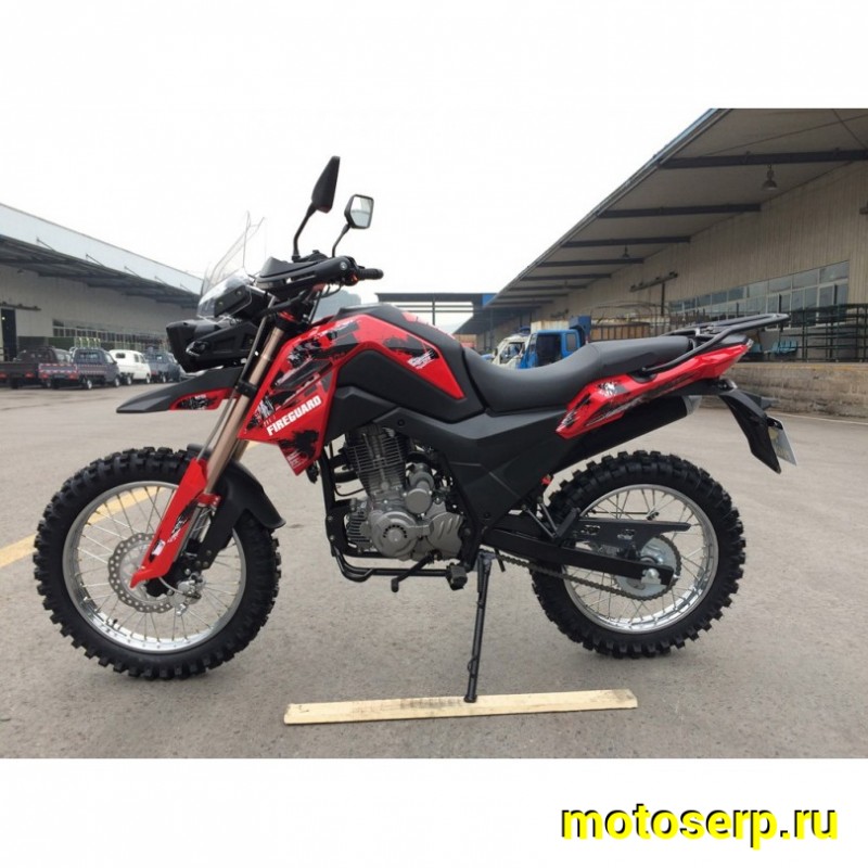 Купить  Мотоцикл внедорожный MM FIREGUARD TRAIL 250 Тур-эндуро (ЭПТС), 19/17, 169FMM (172FMM), баланс, верх. р/в, возд.,кик+эл., диск/диск (шт) купить с доставкой по Москве и России, цена, технические характеристики, комплектация фото  - motoserp.ru