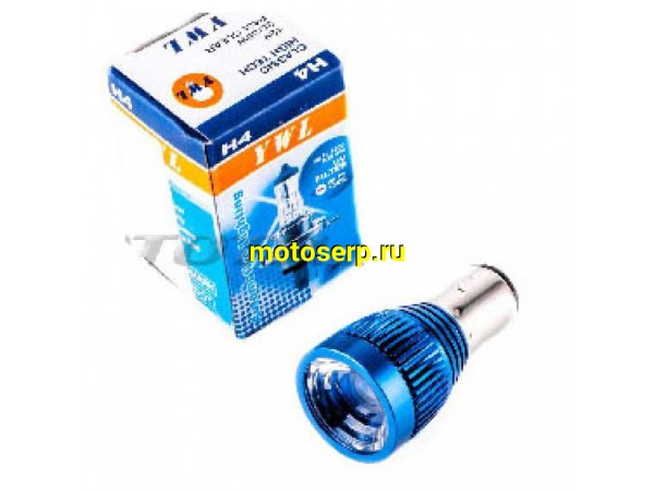 Купить  Лампа поворотов, диодная 12V5W BA20D "YWL" (шт)   (0 купить с доставкой по Москве и России, цена, технические характеристики, комплектация фото  - motoserp.ru