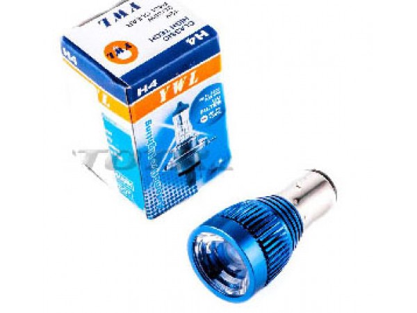Купить  Лампа поворотов, диодная 12V5W BA20D "YWL" (шт)   (0 купить с доставкой по Москве и России, цена, технические характеристики, комплектация фото  - motoserp.ru