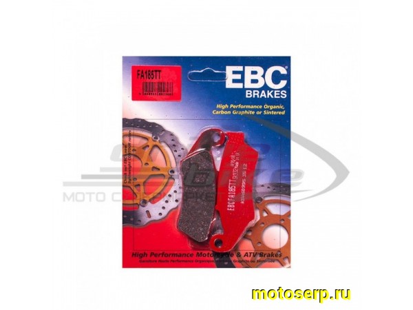 Купить  Колодки тормозные VD161JL EBC FA185TT JP 21-01279 (пар) (JP  купить с доставкой по Москве и России, цена, технические характеристики, комплектация фото  - motoserp.ru