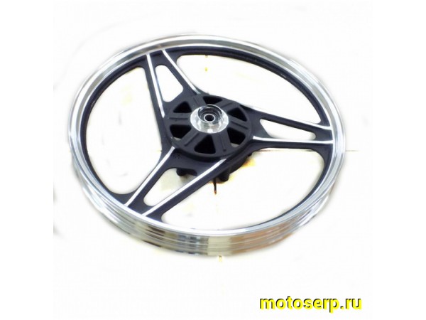 Купить  Колесо 18" переднее (диск колеса) литое 1,6-18" (диск. тормоз) Hunter, 6 отв. (шт) (MM 15758 (0 купить с доставкой по Москве и России, цена, технические характеристики, комплектация фото  - motoserp.ru