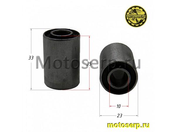 Купить  Сайлентблок (D-23mm, d-10mm, L-33/35mm) маятника Delta (шт) (Ankon 002192 (R1 (Дан  купить с доставкой по Москве и России, цена, технические характеристики, комплектация фото  - motoserp.ru