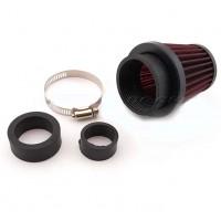 motoserp.ru - Фильтр воздушный нулевого сопротивления D35x42x48  "KM", "SUM RASING" крас, син, желт, черн-крас.  (шт) (MT F-196 (MT F-197 (MT F-198 (MT F-199 - МотоВелоЦентр г.Серпухов