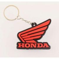 motoserp.ru - Брелок резиновый   "HONDA"  (белый,красный) (шт) (MT B-687 (BMS 011 - МотоВелоЦентр г.Серпухов