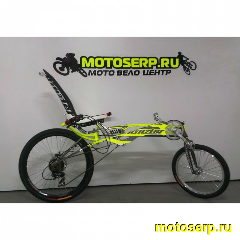Купить  ====RINZLER LIEGERAD (170 см) (Ринзлер Лигерад) 26"-заднее колесо; 20"- переднее колесо; 6ск; рама-алюминий; тормоз-Disk; (шт) (0 купить с доставкой по Москве и России, цена, технические характеристики, комплектация фото  - motoserp.ru