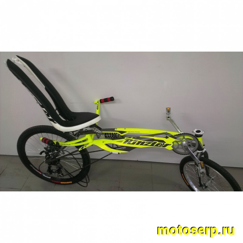 Купить  ====RINZLER LIEGERAD (170 см) (Ринзлер Лигерад) 26"-заднее колесо; 20"- переднее колесо; 6ск; рама-алюминий; тормоз-Disk; (шт) (0 купить с доставкой по Москве и России, цена, технические характеристики, комплектация фото  - motoserp.ru