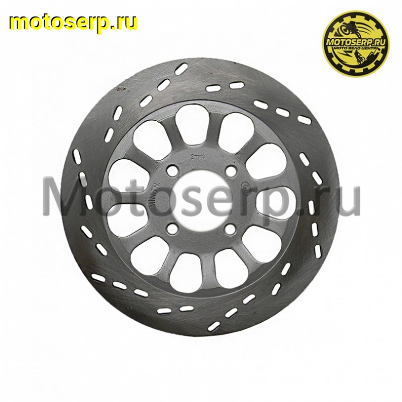 Купить  Диск тормозной передний (220x50) (отв:4x47) Zontes Tiger 125-3A, Panther 125-8A ZT027 (шт) (0 купить с доставкой по Москве и России, цена, технические характеристики, комплектация фото  - motoserp.ru