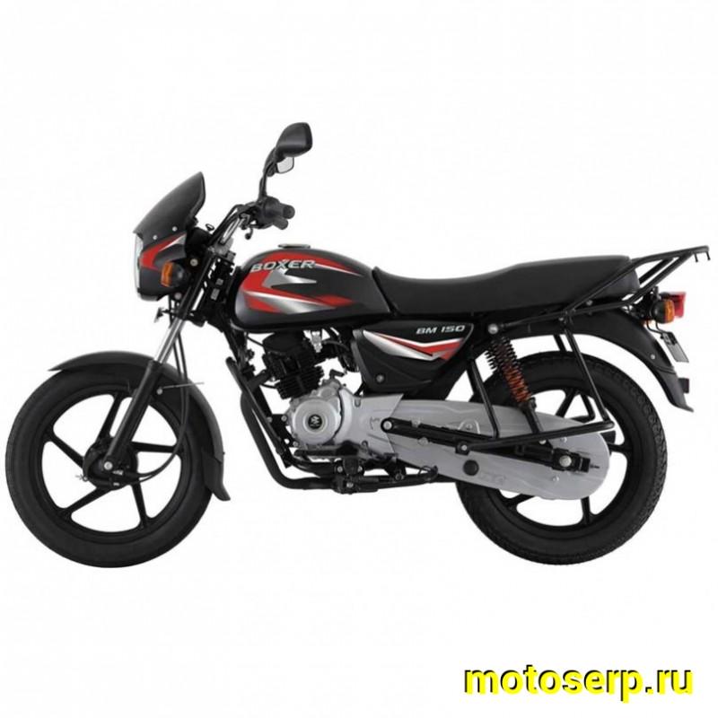 Купить  Мотоцикл BAJAJ Boxer bm 150 x цена характеристики запчасти доставка фото  - motoserp.ru