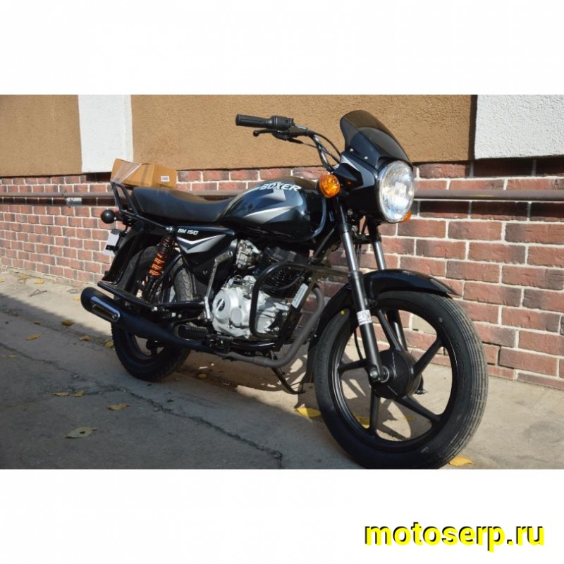 Купить  Мотоцикл BAJAJ Boxer bm 150 x цена характеристики запчасти доставка фото  - motoserp.ru