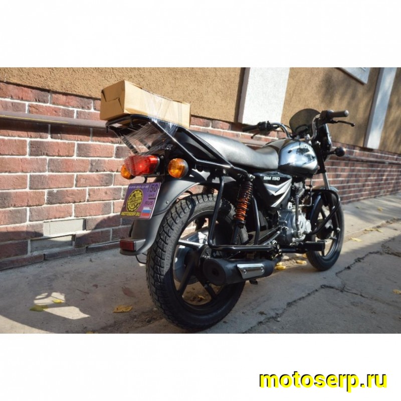Купить  Мотоцикл BAJAJ Boxer bm 150 x цена характеристики запчасти доставка фото  - motoserp.ru