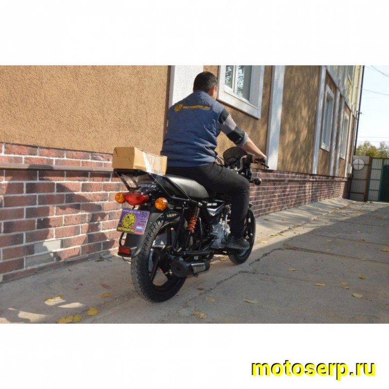 Купить  Мотоцикл BAJAJ Boxer bm 150 x цена характеристики запчасти доставка фото  - motoserp.ru