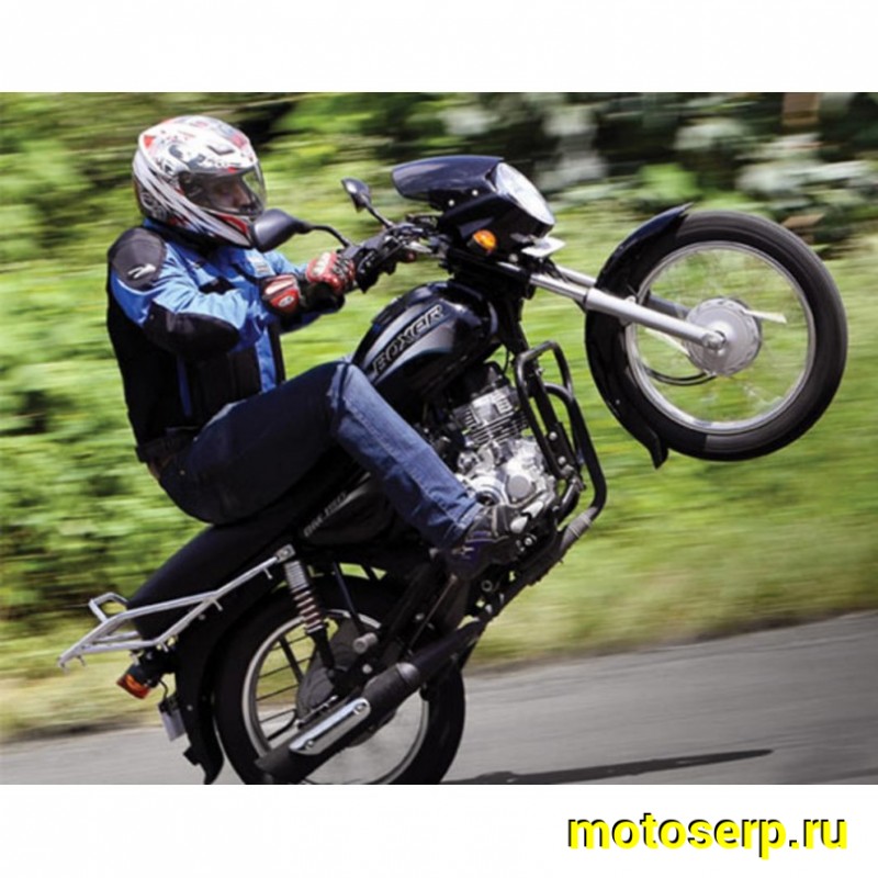 Купить  Мотоцикл BAJAJ Boxer bm 150 x цена характеристики запчасти доставка фото  - motoserp.ru
