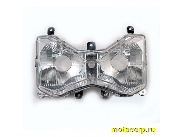 Купить  Фара передняя универсальная портбайк/некед YM Scorpion-2 и др.  с лампами д/бл, габаритом и проводкой. (шт) (0 купить с доставкой по Москве и России, цена, технические характеристики, комплектация фото  - motoserp.ru