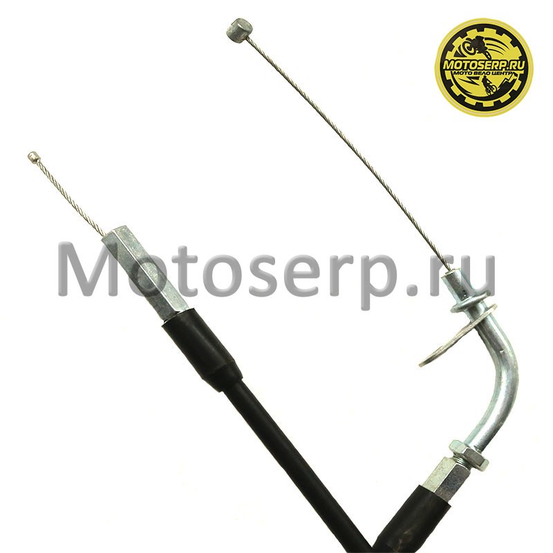 Купить  Трос газа  Yamaha ТИП2 YBR125 (T-990mm, R-850mm) с петлей (шт) (0 купить с доставкой по Москве и России, цена, технические характеристики, комплектация фото  - motoserp.ru