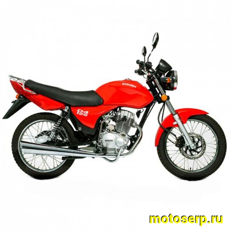 Купить  ====Мотоцикл MINSK D4 125 4-х такт.,125сс,18"/18",возд. охл. (шт) (зак) купить с доставкой по Москве и России, цена, технические характеристики, комплектация фото  - motoserp.ru