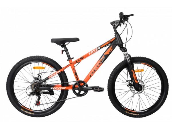 Купить  ====24" HEAM FOX MD (Boy) (Хем Матрикс) (Муж) 24"; 6ск; рама-сталь; тормоз-Disk; вилка MOZO steel 63mm (шт) купить с доставкой по Москве и России, цена, технические характеристики, комплектация фото  - motoserp.ru