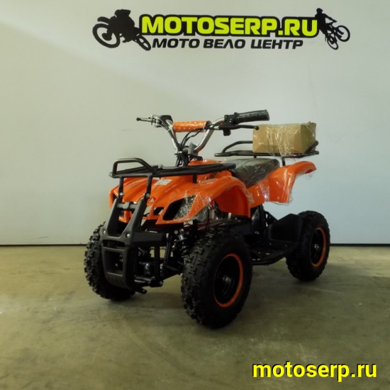 Купить  ====Электро квадрик MOTOLAND ATV E002  800Вт, диск/диск, 7"/7", 3 режима скорости+реверс (шт) купить с доставкой по Москве и России, цена, технические характеристики, комплектация фото  - motoserp.ru