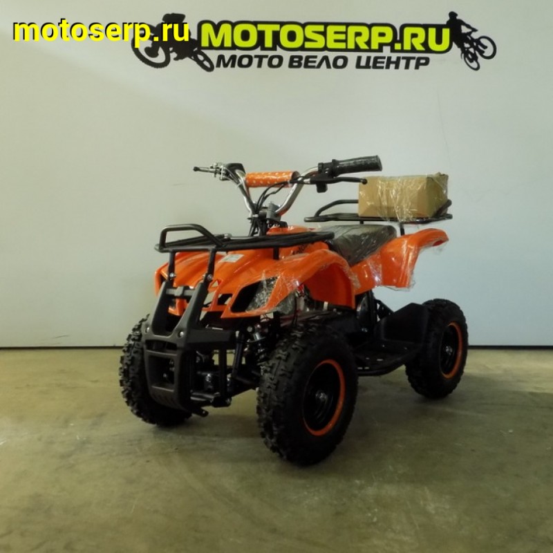 Купить  ====Электро квадрик MOTOLAND ATV E002  800Вт, диск/диск, 7"/7", 3 режима скорости+реверс (шт) купить с доставкой по Москве и России, цена, технические характеристики, комплектация фото  - motoserp.ru