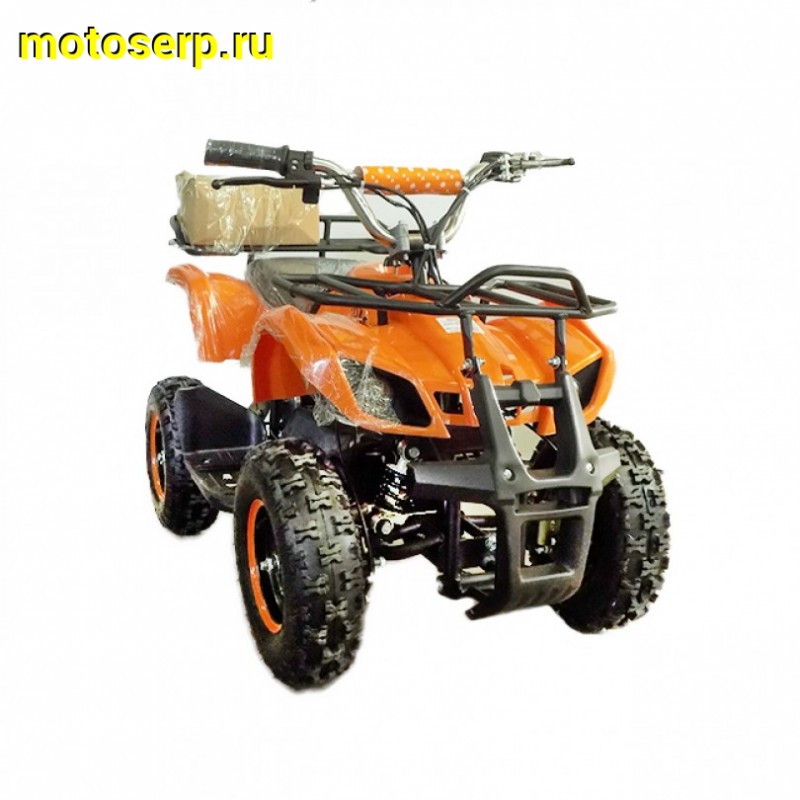 Купить  ====Электро квадрик MOTOLAND ATV E002  800Вт, диск/диск, 7"/7", 3 режима скорости+реверс (шт) купить с доставкой по Москве и России, цена, технические характеристики, комплектация фото  - motoserp.ru