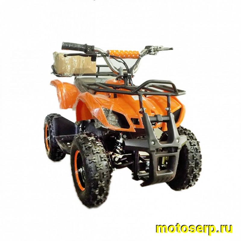 Купить  ====Электро квадрик MOTOLAND ATV E002  800Вт, диск/диск, 7"/7", 3 режима скорости+реверс (шт) купить с доставкой по Москве и России, цена, технические характеристики, комплектация фото  - motoserp.ru