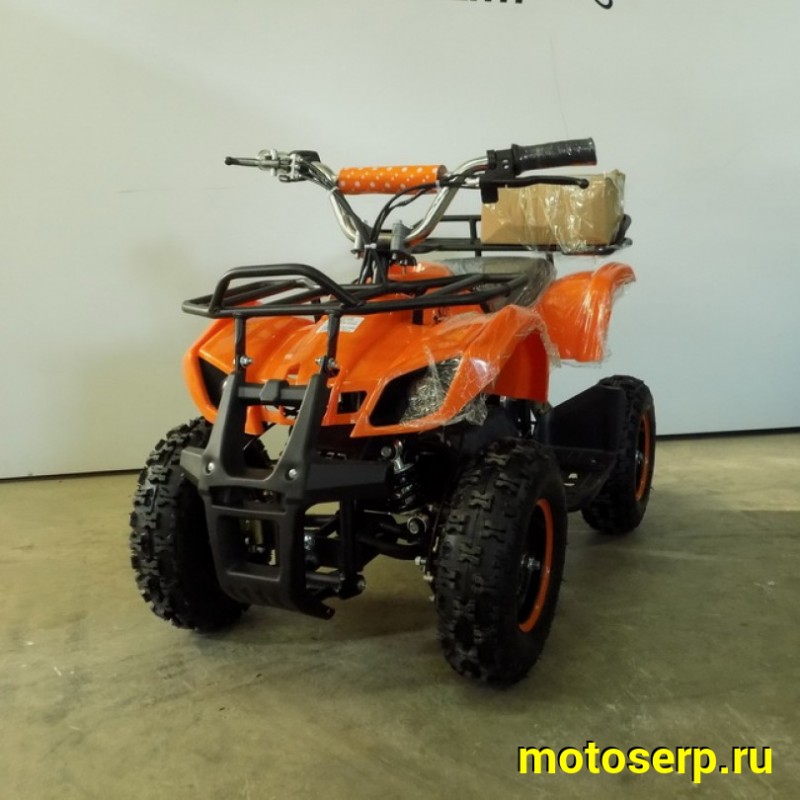 Купить  ====Электро квадрик MOTOLAND ATV E002  800Вт, диск/диск, 7"/7", 3 режима скорости+реверс (шт) купить с доставкой по Москве и России, цена, технические характеристики, комплектация фото  - motoserp.ru