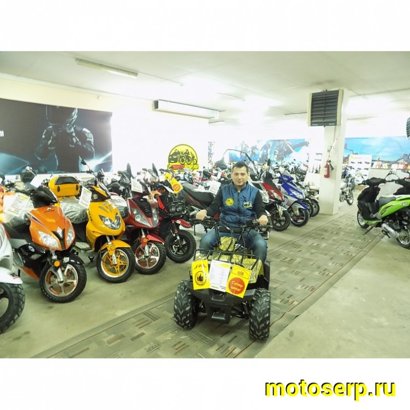 Купить  ====110cc Квадроцикл Motoland VOX110 RIDER, 110сс, утилит,детск. 6-10 лет, гидравл. тормоз, колеса 7", реверс, 2 багажника (2022) (шт) (ML 8133 купить с доставкой по Москве и России, цена, технические характеристики, комплектация фото  - motoserp.ru