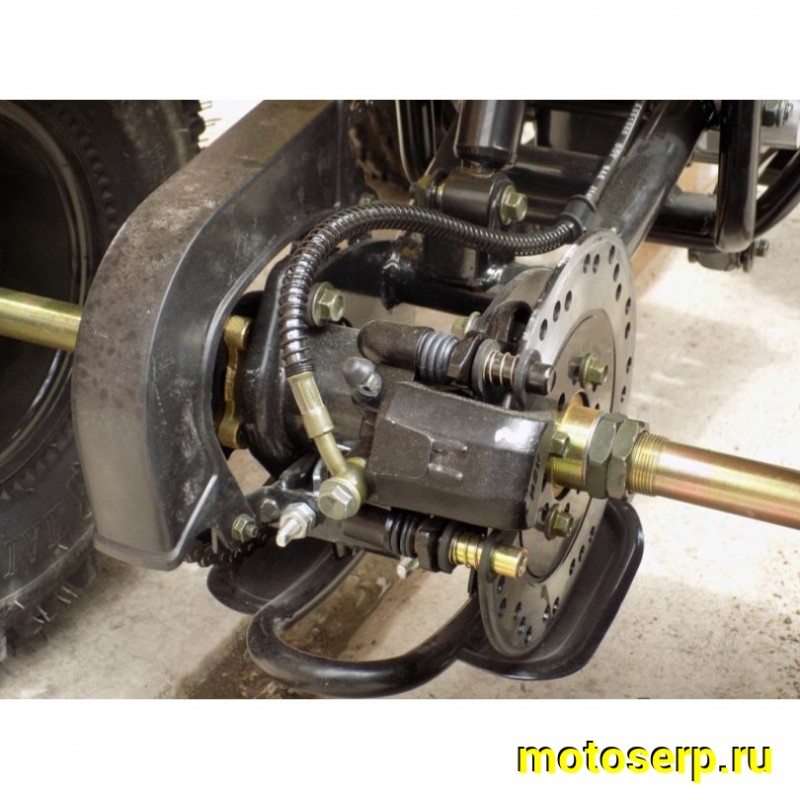 Купить  ====125cc Квадроцикл Motoland FOX-125 125сс, КАМУФЛЯЖ, утилит, 2х4, колеса 8", автомат, реверс, бараб/диск. выс по седлу 40см (шт) (ML 15425 купить с доставкой по Москве и России, цена, технические характеристики, комплектация фото  - motoserp.ru