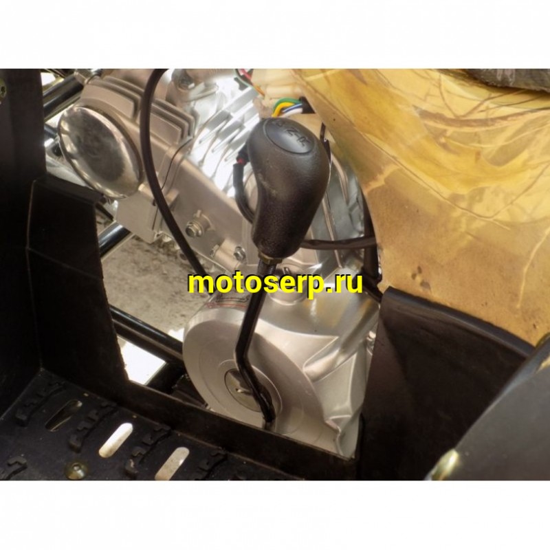 Купить  ====125cc Квадроцикл Motoland FOX-125 125сс, КАМУФЛЯЖ, утилит, 2х4, колеса 8", автомат, реверс, бараб/диск. выс по седлу 40см (шт) (ML 15425 купить с доставкой по Москве и России, цена, технические характеристики, комплектация фото  - motoserp.ru