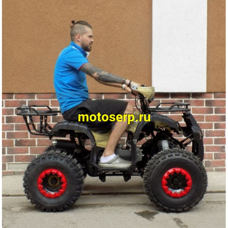 Купить  ====125cc Квадроцикл Motoland FOX-125 125сс, КАМУФЛЯЖ, утилит, 2х4, колеса 8", автомат, реверс, бараб/диск. выс по седлу 40см (шт) (ML 15425 купить с доставкой по Москве и России, цена, технические характеристики, комплектация фото  - motoserp.ru