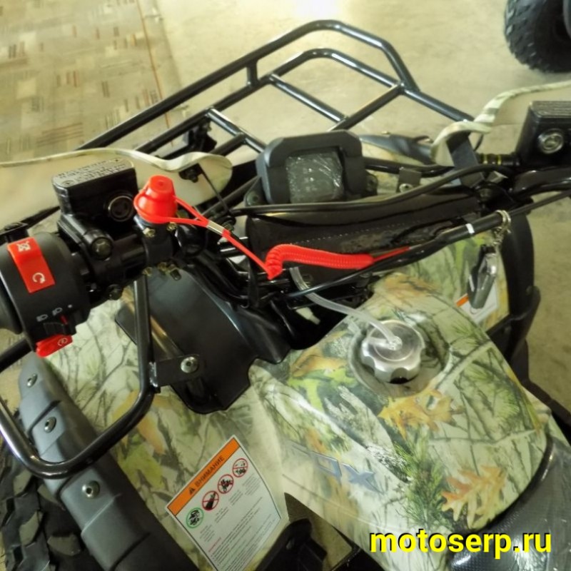 Купить  ====125cc Квадроцикл Motoland FOX-125 125сс, КАМУФЛЯЖ, утилит, 2х4, колеса 8", автомат, реверс, бараб/диск. выс по седлу 40см (шт) (ML 15425 купить с доставкой по Москве и России, цена, технические характеристики, комплектация фото  - motoserp.ru