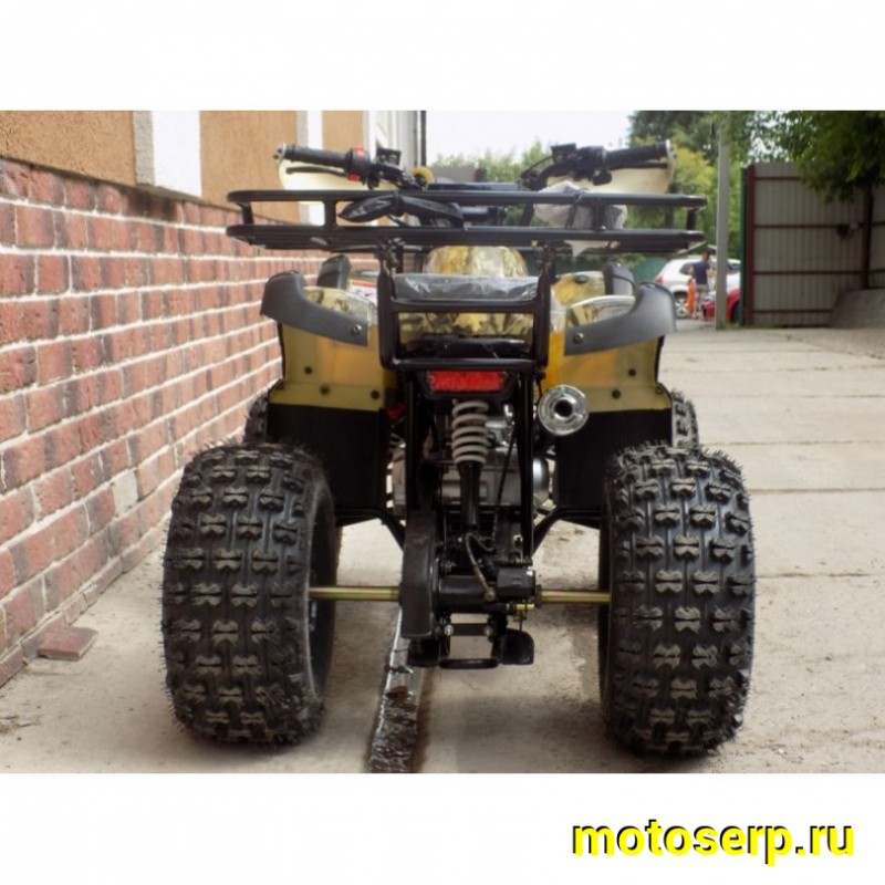 Купить  ====125cc Квадроцикл Motoland FOX-125 125сс, КАМУФЛЯЖ, утилит, 2х4, колеса 8", автомат, реверс, бараб/диск. выс по седлу 40см (шт) (ML 15425 купить с доставкой по Москве и России, цена, технические характеристики, комплектация фото  - motoserp.ru
