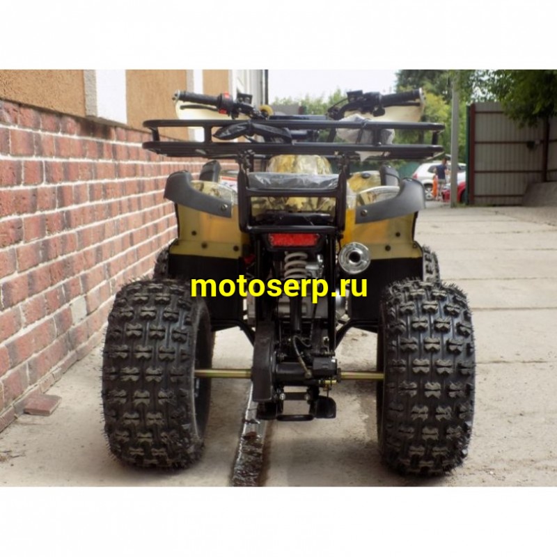 Купить  ====125cc Квадроцикл Motoland FOX-125 125сс, КАМУФЛЯЖ, утилит, 2х4, колеса 8", автомат, реверс, бараб/диск. выс по седлу 40см (шт) (ML 15425 купить с доставкой по Москве и России, цена, технические характеристики, комплектация фото  - motoserp.ru