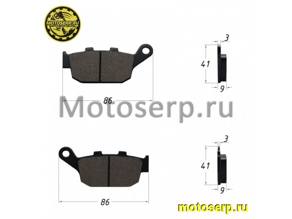 Купить  Колодки тормозные диск CB400 с1989-2004 год (пар)  (ML 6785 (MM 44871 купить с доставкой по Москве и России, цена, технические характеристики, комплектация фото  - motoserp.ru