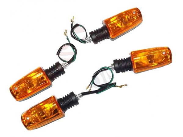 Купить  Поворотник CB400 750 1000 (BF-11)  черн. (1010) комплект 4 шт (ком) (MM 5211 (MM 24702 купить с доставкой по Москве и России, цена, технические характеристики, комплектация фото  - motoserp.ru