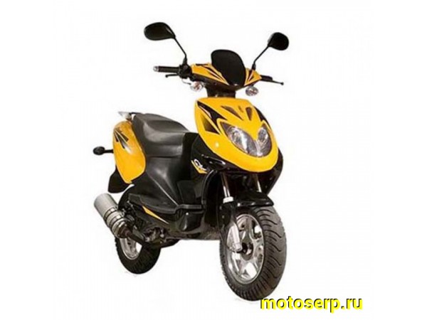 Купить  ====Скутер GX FLASH 50 (Флэш) 4так; 50сс; колеса 12" литые; сигнализ с запуском; дисков. тормоз (шт) купить с доставкой по Москве и России, цена, технические характеристики, комплектация фото  - motoserp.ru