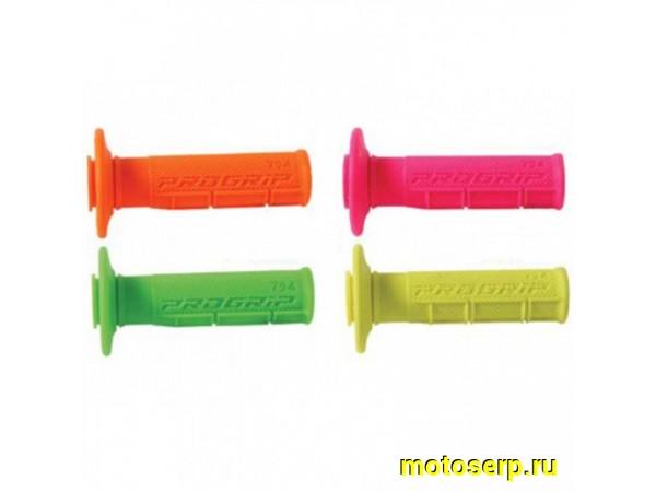 Купить  ====Ручки руля (грипсы) PROGRIP 794 FLUO MX Grips 22-25мм/122мм, цвет Оранжевый 11-03203 (комп) JP (0 купить с доставкой по Москве и России, цена, технические характеристики, комплектация фото  - motoserp.ru