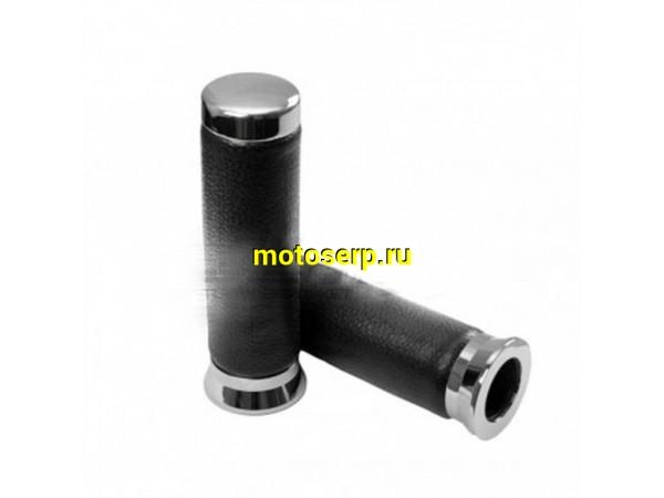 Купить  Ручки руля (грипсы) EMGO RAWHIDE 24-28мм/150мм, цвет Черный 11-02864 (комп) (JP купить с доставкой по Москве и России, цена, технические характеристики, комплектация фото  - motoserp.ru