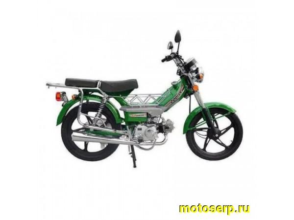 Купить  Мопед MM ZODIAK 50 (ЗОДИАК 50) мопед; 4Т; 50сс; длинная база, колеса 17"литые черные: 4пер; барабан. тормоз, сигнализ с зап, широк подн. (шт) 0800 купить с доставкой по Москве и России, цена, технические характеристики, комплектация фото  - motoserp.ru