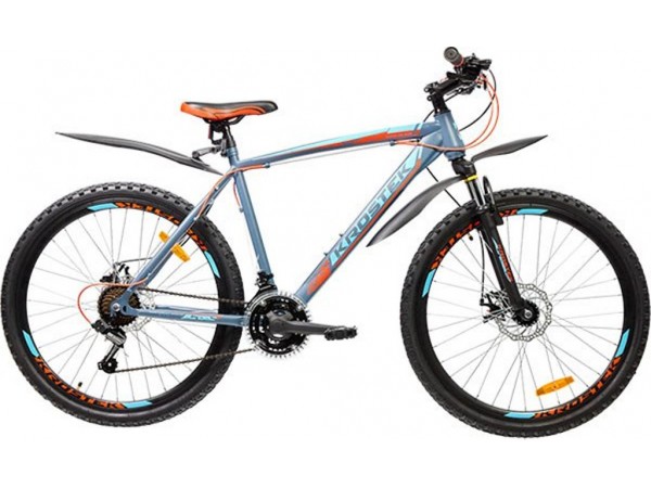 Купить  ====KROSTEK IMPULSE 605 (Кростек Импульс 605) 26"; 21ск; рама-сталь; тормоз-Disk; вилка пружинно-эластомерная, 50 мм (шт) (МL купить с доставкой по Москве и России, цена, технические характеристики, комплектация фото  - motoserp.ru
