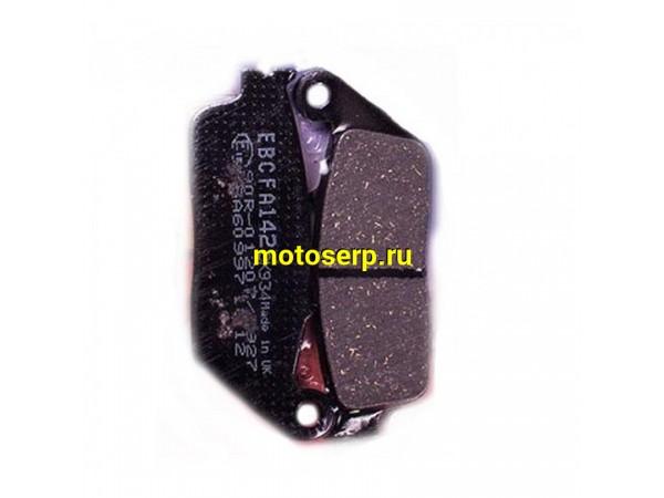 Купить  Колодки тормозные VD 156/2JL EBC FA142 JP 21-01264 (компл) купить с доставкой по Москве и России, цена, технические характеристики, комплектация фото  - motoserp.ru