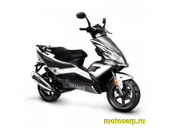 Купить  ====Скутер OMAKS MATADOR (Омакс Матадор) JJ125 T-17 125cc, 4Т; 9 л.с; вариатор; диск/диск.; 120/70-12" х 130/70-12" (шт) купить с доставкой по Москве и России, цена, технические характеристики, комплектация фото  - motoserp.ru