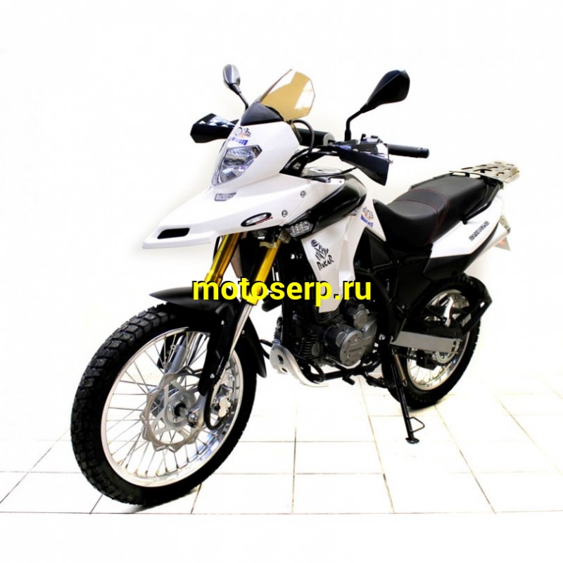 Купить  ====Эндуро Мотоцикл S2 Dakar 250 (ПТС), 19/17, 4Т, 250сс, верхний распредвал, возд. охлажд., диск./диск., электро/кик-стартер (шт) купить с доставкой по Москве и России, цена, технические характеристики, комплектация фото  - motoserp.ru