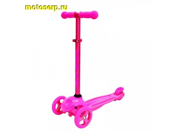 Купить  Самокат 3х колесный D 120 мм TT RALLY (ТТ Ралли) (шт) купить с доставкой по Москве и России, цена, технические характеристики, комплектация фото  - motoserp.ru