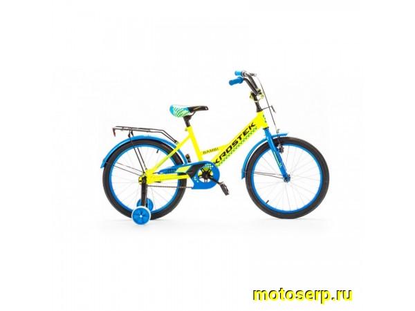 Купить  18" KROSTEK BAMBI (Кростек Бамби) 18"; 1ск; рама-сталь; тормоз-ножной (шт) (0  купить с доставкой по Москве и России, цена, технические характеристики, комплектация фото  - motoserp.ru