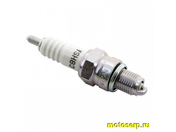 Купить  Свеча зажигания ( 8) NGK C8HSA (шт) JP 		 купить с доставкой по Москве и России, цена, технические характеристики, комплектация фото  - motoserp.ru
