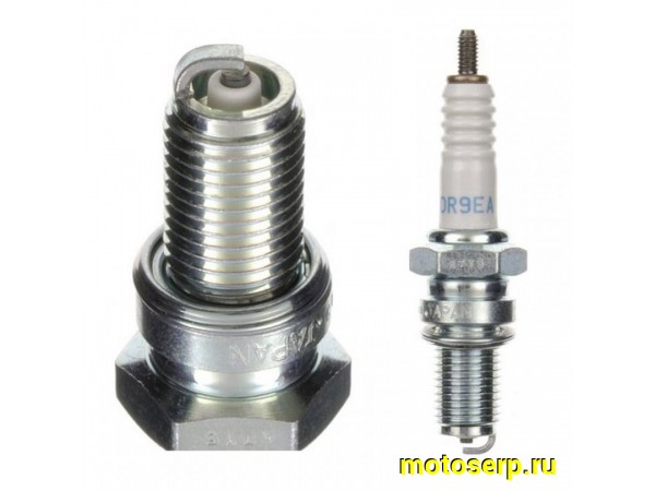 Купить  Свеча зажигания ( 9) NGK DR9EA (шт) JP 	 купить с доставкой по Москве и России, цена, технические характеристики, комплектация фото  - motoserp.ru